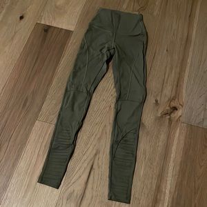 Tavi noir moto leggings